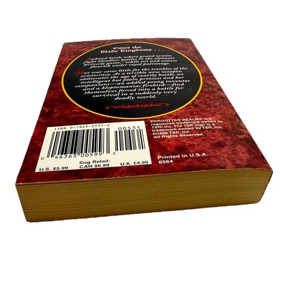 Forgotten Realms Council Of Blades The Nobles Book 5 1st Print 1996 Kidd PB TSR - Picture 7 of 9